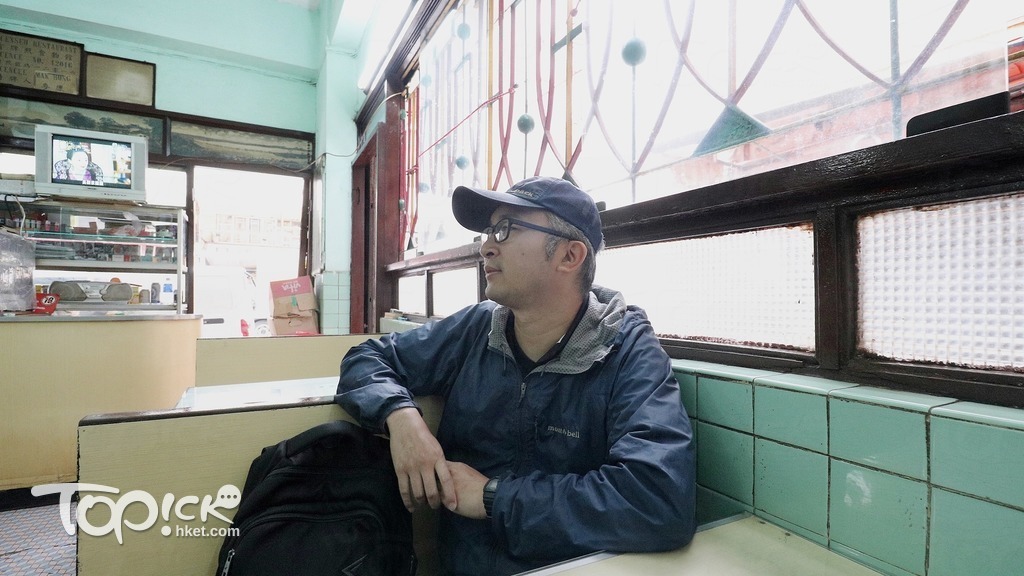 土瓜灣炮仗街的永香冰室曾是《大時代》、《踏血尋梅》等影視作品的取景地。（車耀開攝）