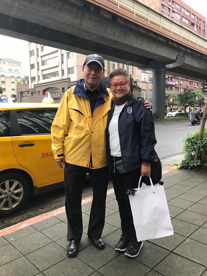 呂奇曾被傳於台灣任計程車司機，後來他本人現身否認。（Facebook圖片）