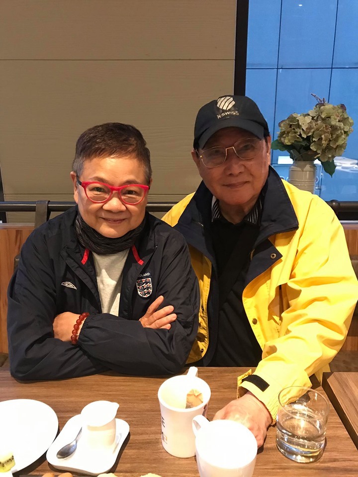 年屆80歲的呂奇看來仍非常壯健！（Facebook圖片）