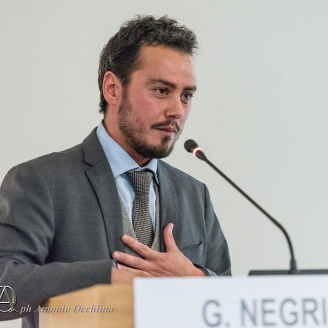 Gianmarco Negri 以前是名律師。（圖片來源：Gianmarco Negri Facebook）