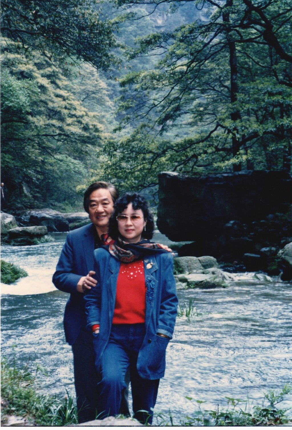 瓊瑤和丈夫平鑫濤感情甚好。（圖片來源：瓊瑤Facebook）