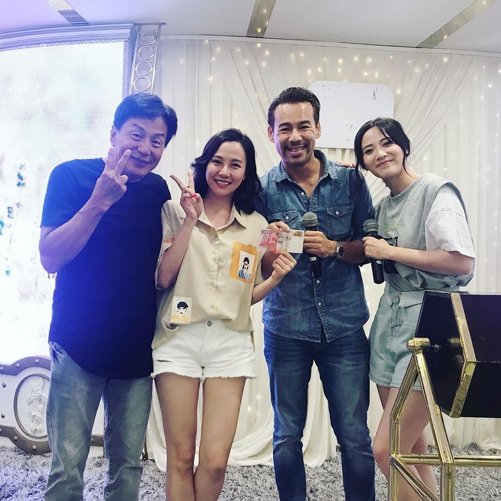 煒烈跟朱晨麗等參演劇集《大醬園》(IG圖片)