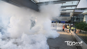 香港哮喘會呼籲哮喘和長期呼吸系統病患者，應避免到受催淚氣體污染地區。（香港經濟日報資料圖片）