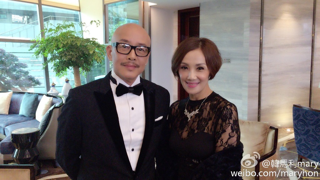 韓馬利跟杜燕歌結婚三十年。(facebook圖;片)