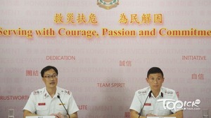 消防處第4度召開記者會，交代8.31港鐵太子站事故詳情。（林宇翔攝）