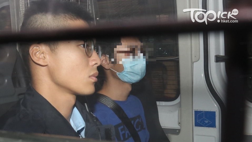 涉𠝹刀傷警員頸部男生出院應訊 還押待警方進一步調查