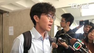 中大學生會會長蘇浚鋒。（經濟日報記者攝）
