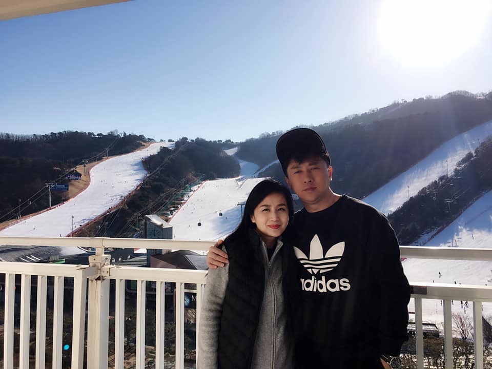 林子博與太太Shirley相識至今，走過17個年頭。