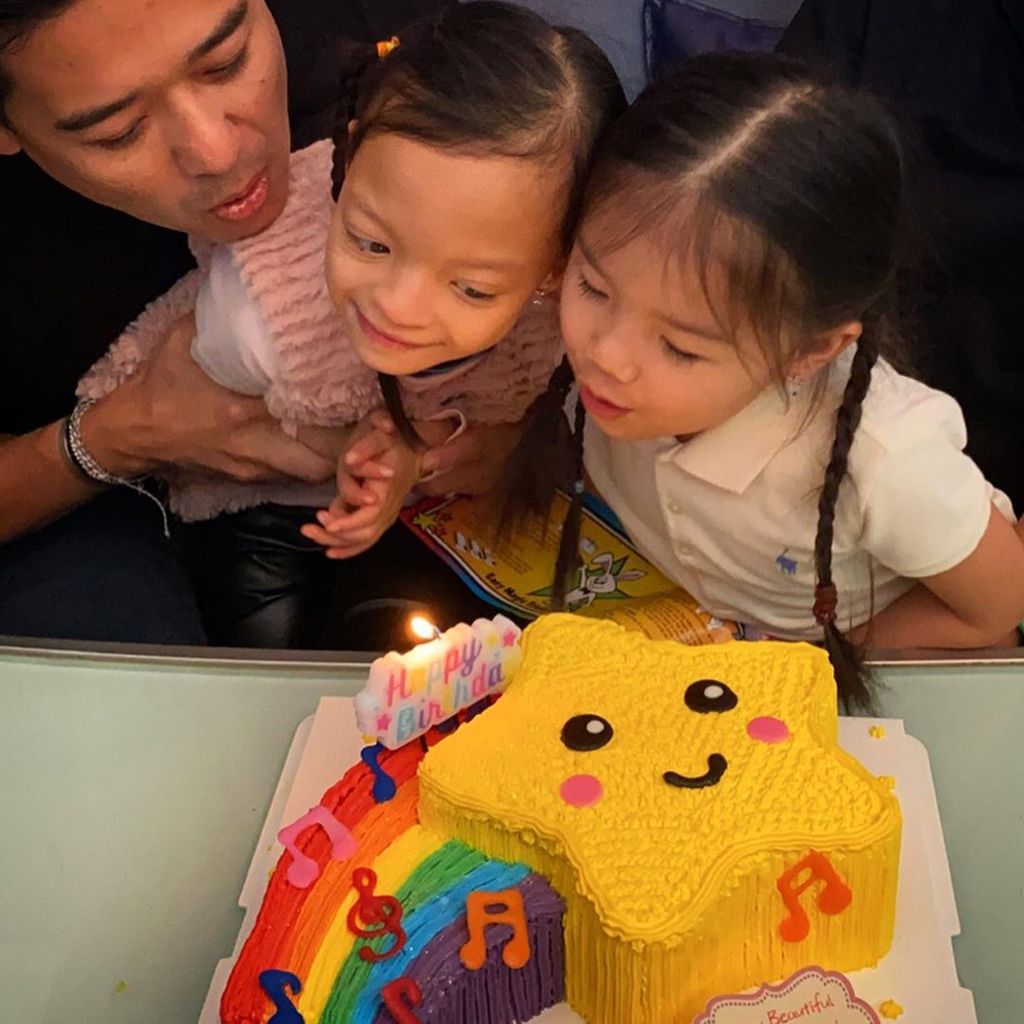 Isabella9歲生日。（取自鍾麗淇IG）