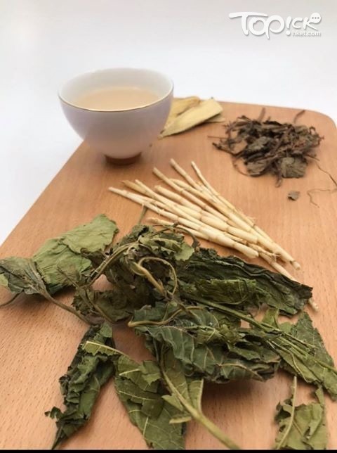 清熱祛風茶。（馬琦傑醫師提供）