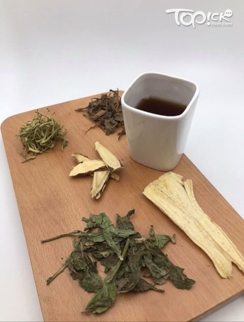 清痰利咽茶。（馬琦傑醫師提供）