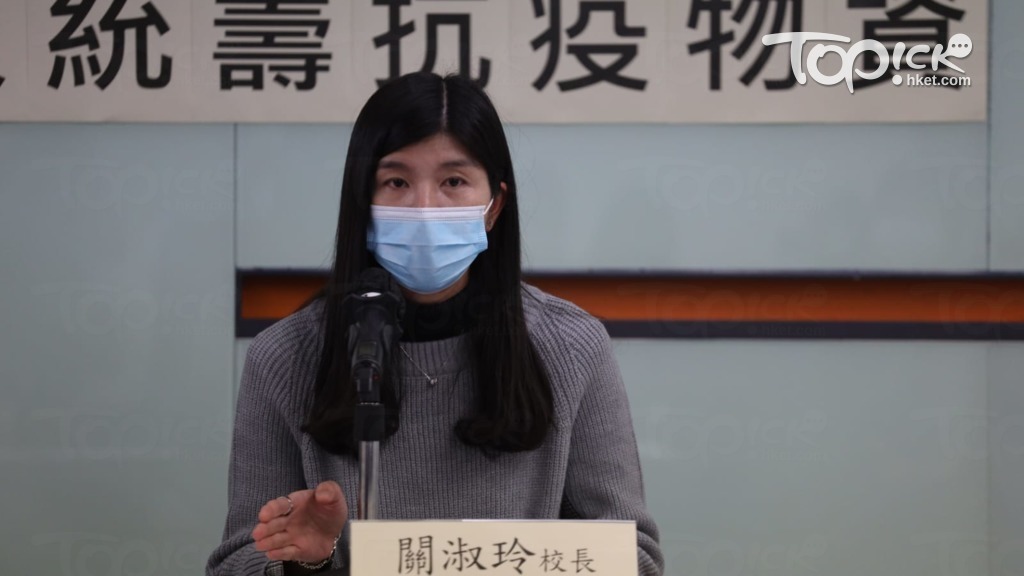 教協副會長關淑玲指，停課期間老師仍堅守崗位，維持校舍基本人手或在家預備教材等。（冼偉倫攝）