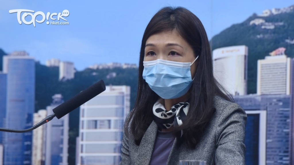 醫院管理局總行政經理（病人安全及風險管理）何婉霞表示並無收過相關電郵。(曾耀輝攝)