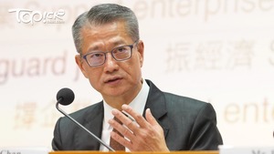 財政司司長陳茂波。（林宇翔攝）