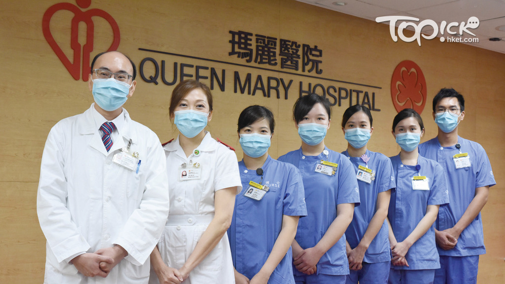 由鄭智聰及黃淑貞帶領的7人感染控制小隊，電話每日24小時待命，以即時解答同僚的防疫問題。（曾耀輝攝）