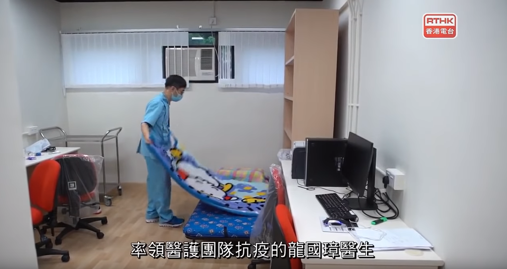 龍國璋每天早上6時多就會起床工作。（圖片來源：影片截圖）