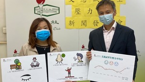 學友社調查發現，應屆DSE考生壓力創新高。 （圖片由學友社提供）