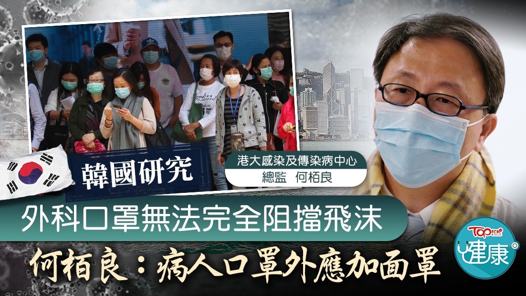 最新醫學研究指出，無論是外科口罩或布口罩都無法有效過濾病毒。