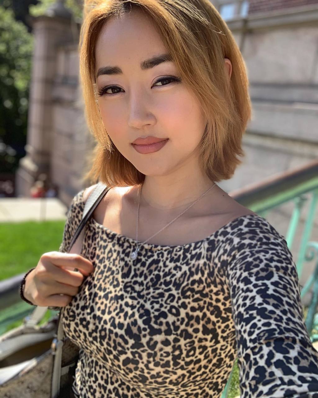 朴研美在哥倫比亞大學上課。（圖片：Yeonmi Park facebook）