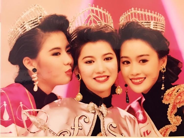 袁詠儀、翁杏蘭和梁小冰感情甚好。（網上圖片）