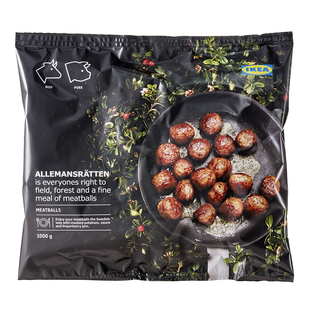 IKEA人氣最高的急凍瑞典肉丸，每包$79。（IKEA提供）