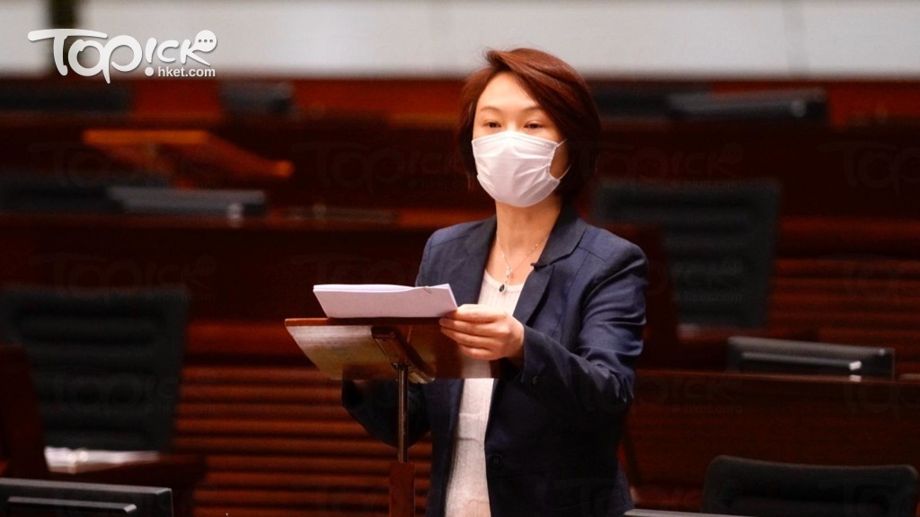 立法會大會今日（22日）恢復二讀辯論《撥款條例草案》，多名建制派議員發言時表示支持通過預算案撥款。（梁偉榮攝）