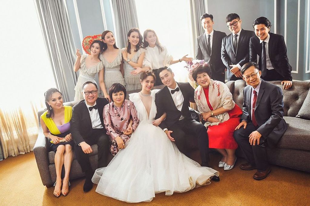 二人於2018年五月於美國舉行婚禮。（instagram圖片）