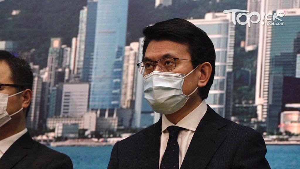 邱騰華形容今次撥款是「救亡工作」。（陳靜儀攝）