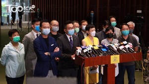 民主派認為，通過港區國安法如同宣布一國兩制死刑。（陳國峰攝）