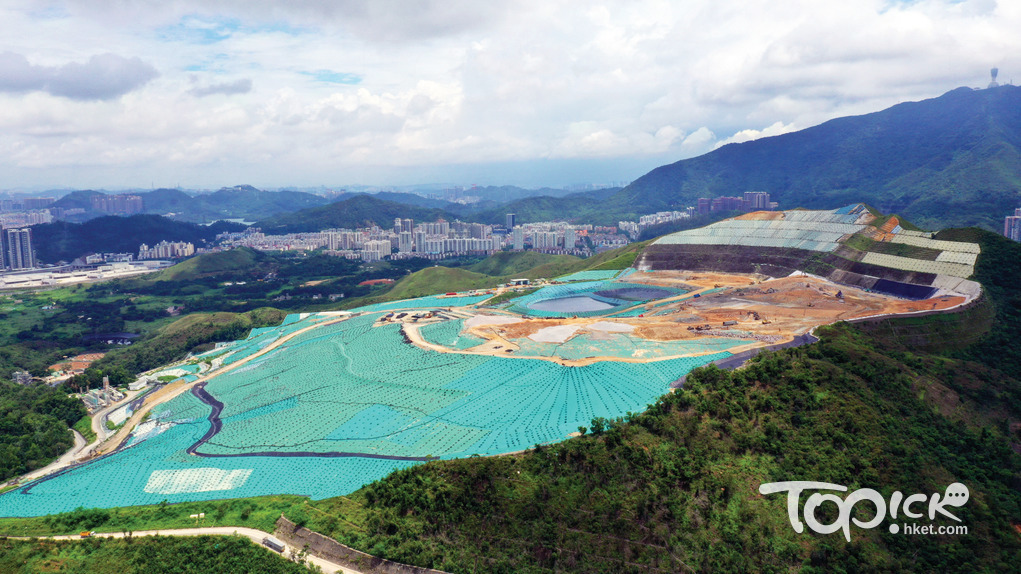 新界東北堆填區明年開始擴建工程。（資料圖片）