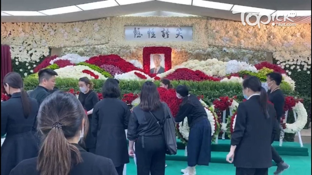  賭王何鴻燊靈堂。（大會提供）