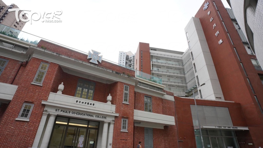 聖保羅男女中學成今屆文憑試大贏家。（林宇翔攝）