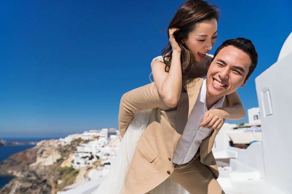 二人18年結婚，表現一度恩愛。