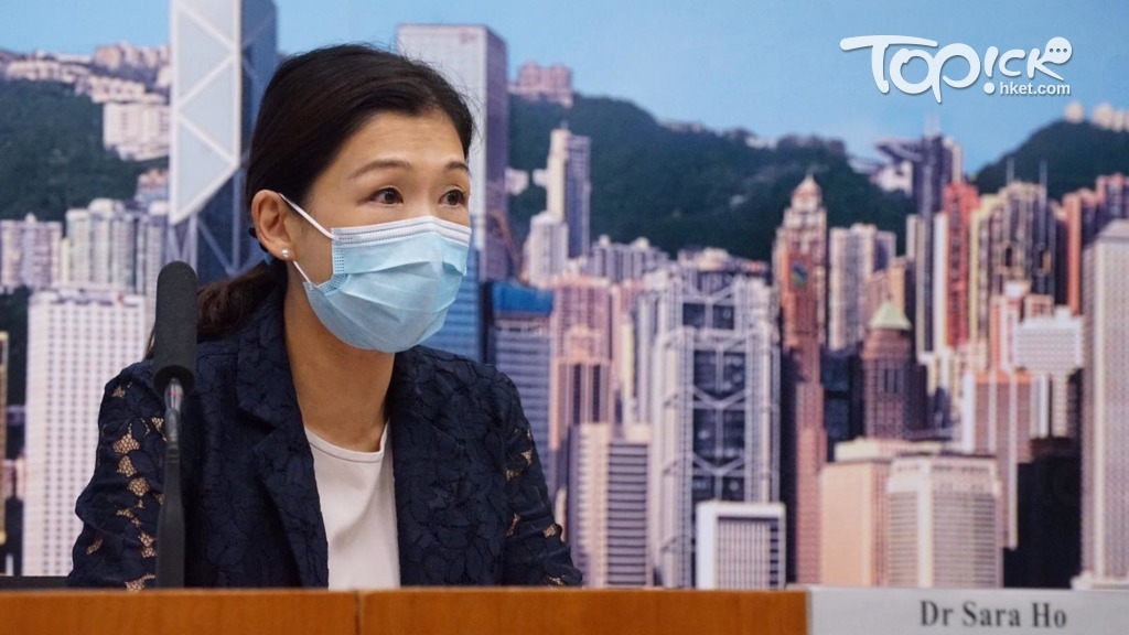 何婉霞指伊利沙伯醫院E7普通病房今日（31日）再有病人初步確診。（陳國峰攝）