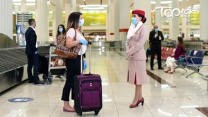 阿聯酋航空為所有旅客免費提供涵蓋新型肺炎相關醫療及隔離費用。（相片來源：阿聯酋航空）