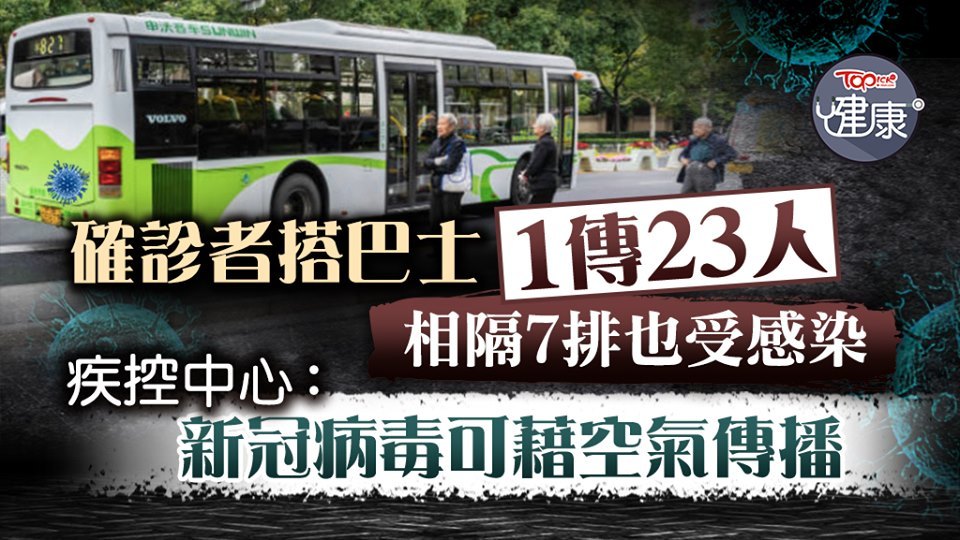 愈來愈多證據證明新冠病毒可經空氣傳播。