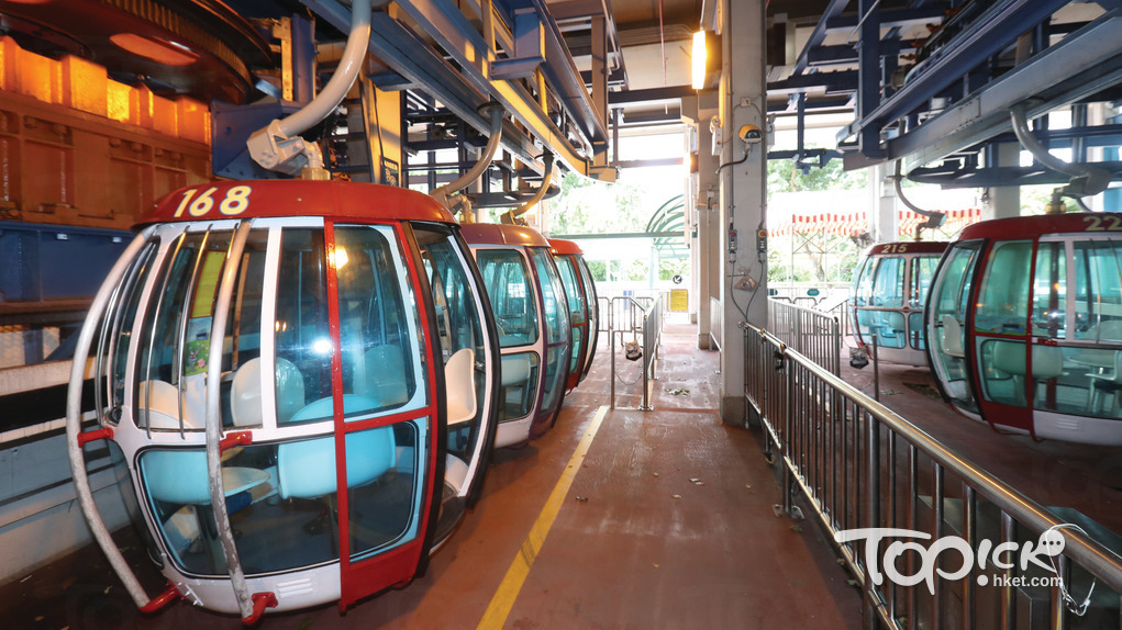 海洋公園纜車。（經濟日報資料圖片）