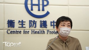 衞生防護中心傳染病處主任張竹君。(林宇翔攝)