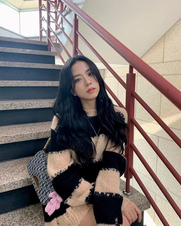 第9位:BLACKPINK成員Jisoo。(圖片來源:Instagram)