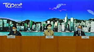 特首林鄭月娥指出，這次取消議員資格並非涉及他們在議會上拉布有關，只是遵從人大常委會的決定。(曾耀輝攝)