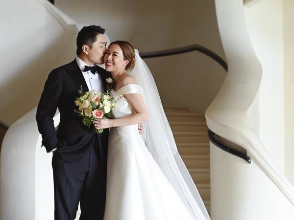 岑杏賢跟圈外男友正式結為夫婦。(受訪者表提供)