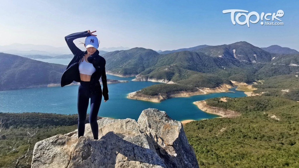 簡淑兒去行山。