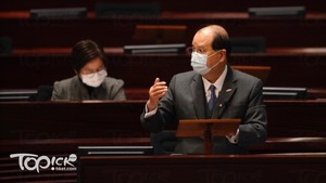 張建宗承認改組工作暫時慢下來。（梁偉榮攝）