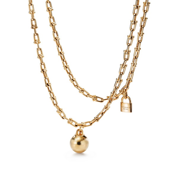 HardWear Wrap 18K黃金頸鏈。($145,000/圖片Tiffany提供)