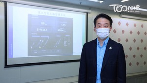 理大康復治療科學系副教授鄭樹基研發智能工傷管理系統。 （冼偉倫攝）