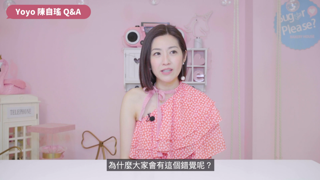 陳自瑤拍片回答10大常見Q&A。（截圖）