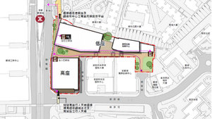 觀塘用地會以「一地多用」原則，公務員學院將設於高座。（立法會文件）