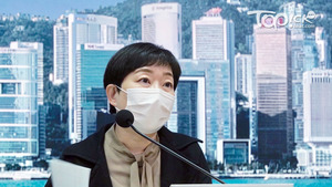 衞生署衞生防護中心傳染病處主任張竹君（陳國峰攝）