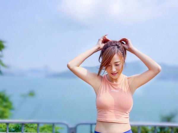 朱智賢建立行山KOL的健康形象成功洗底。(取自IG)