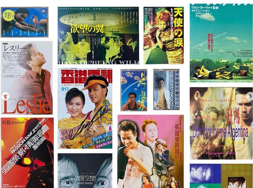 展出大量張國榮收藏。（取自IG）